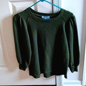 Evereve Michael Stars XS Tarragon Alice Pullover Sweater